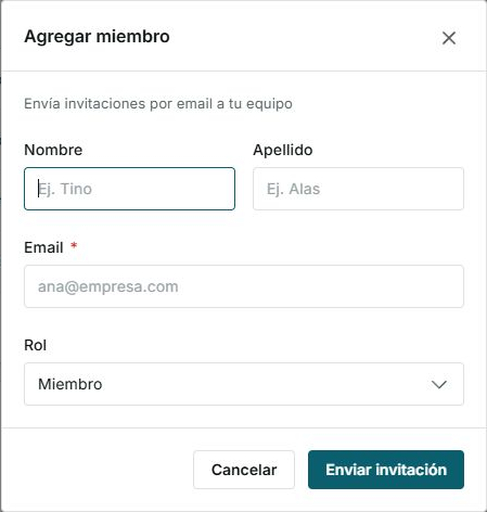 2. Completar la invitaci&oacute;n